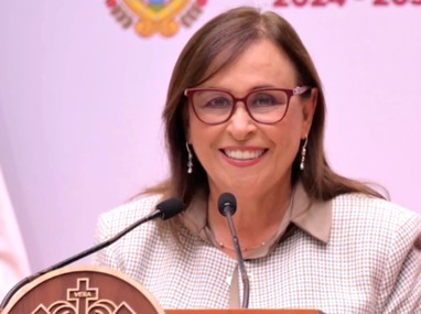 La gobernadora Rocío Nahle defendió 'farmear aura' e indicó que es una actividad de diversión que no daña a nadie / X: @rocionahle