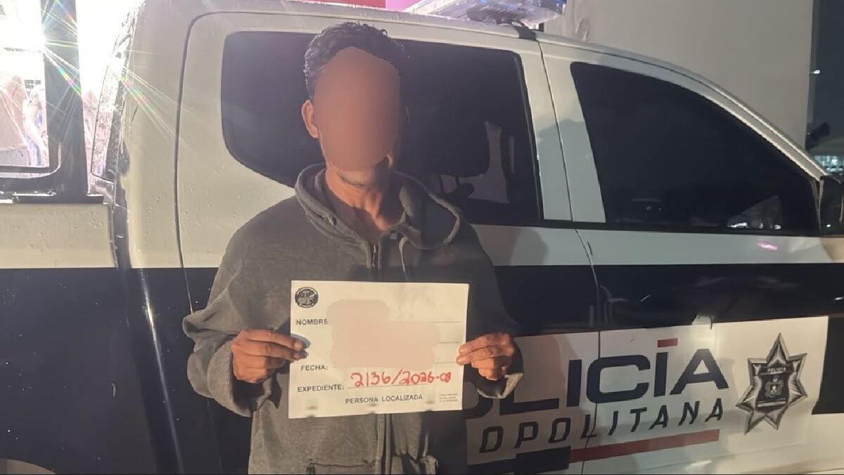 El hombre se mantuvo en situación de calle por al menos dos semanas. | Policía Metropolitana de Guadalajara