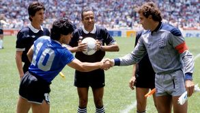 En aquel partido, Argentina venció 2-1 a Inglaterra en los cuartos de final de México 1986.
