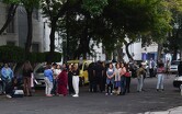 Las vialidades se vuelven un punto de reunión ante la presencia de un temblor | Cuartoscuro