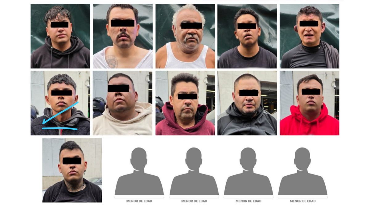 Detienen a 15 sujetos por despojo en la Gustavo A. Madero; cuatro son menores. | SSC