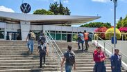 Directivos de Volkswagen de México y la comisión revisora del Sitiavw mantienen negociaciones extraordinarias en la sede de la Secretaría del Trabajo