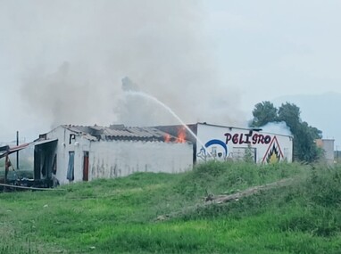 Doble explosión en Tultepec. Estallan dos talleres de pirotecnia en La Saucera.
