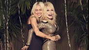 Dolly Parton y Miley Cyrus.