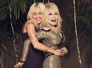 Dolly Parton y Miley Cyrus.