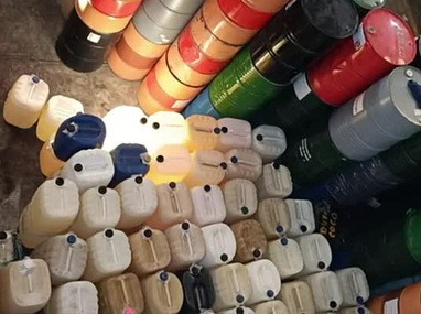 Encuentran más de 20 mil litros de hidrocarburo en almacén de huachicol