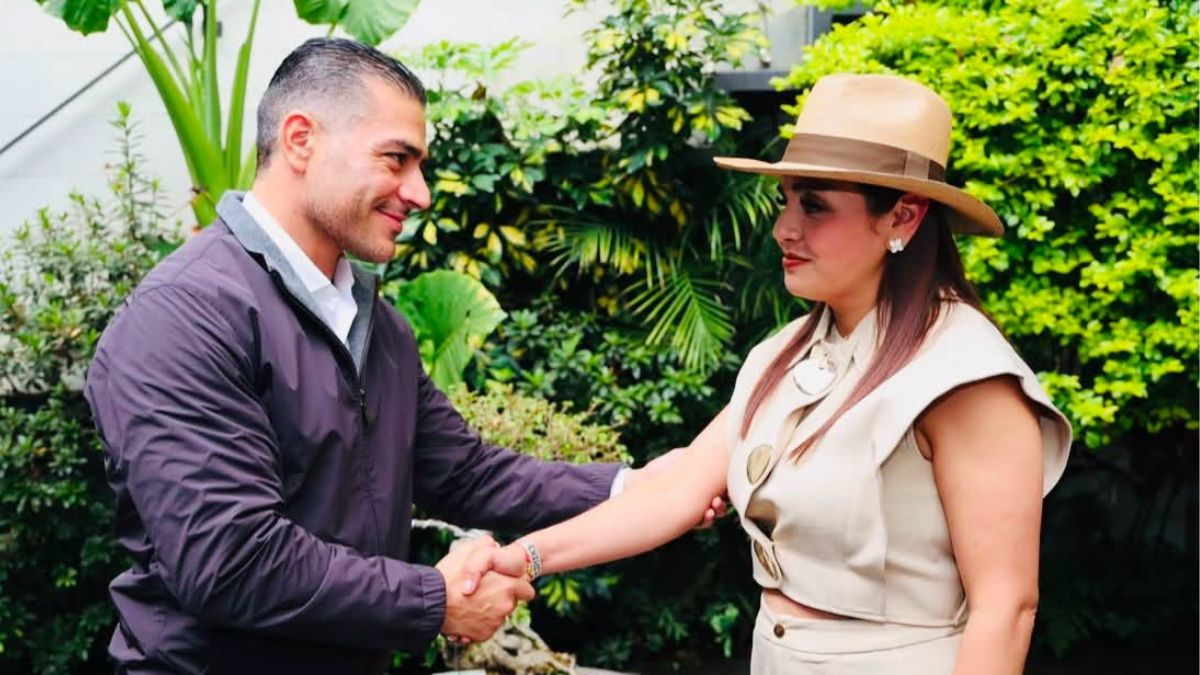 Grecia Quiroz destaca coordinación con Omar García Harfuch para reforzar la seguridad en Michoacán. | Grecia Quiroz vía Facebook.