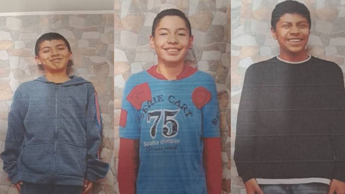 Tadeo, Jaime y Héctor desaparecieron juntos en Tepotzotlán.