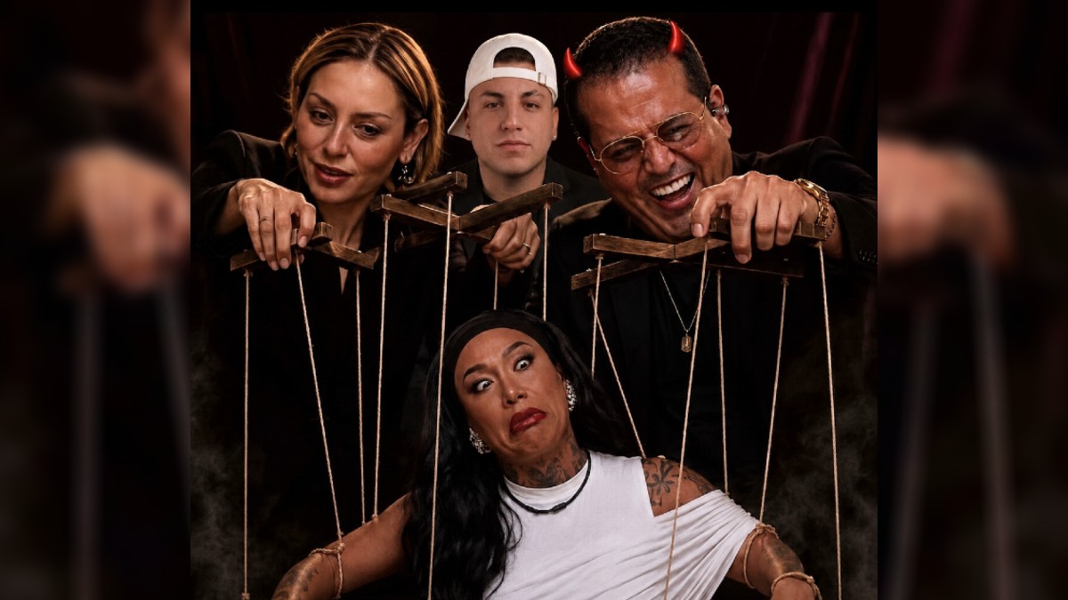 A través de Tik Tok se difundió una imagen de Karina Torres como títere de sus compañeros de LCDLF.