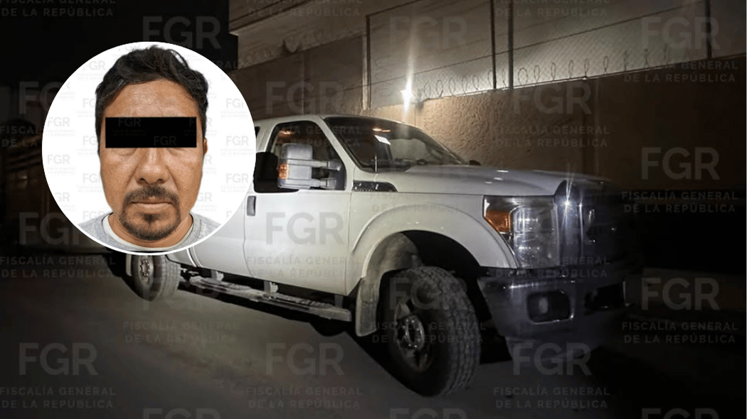 Viculan hombre detenido con armas y placas de Texas en NL