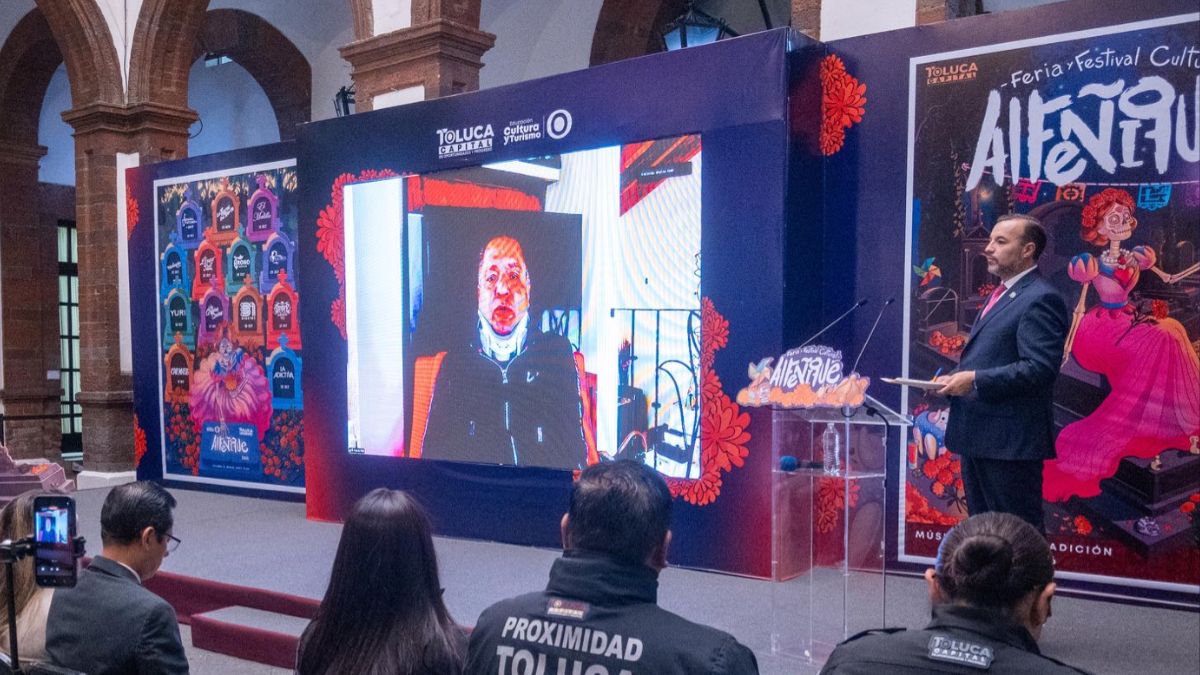 Anuncian Festival del Alfeñique de Toluca 2026. | X @rimoba
