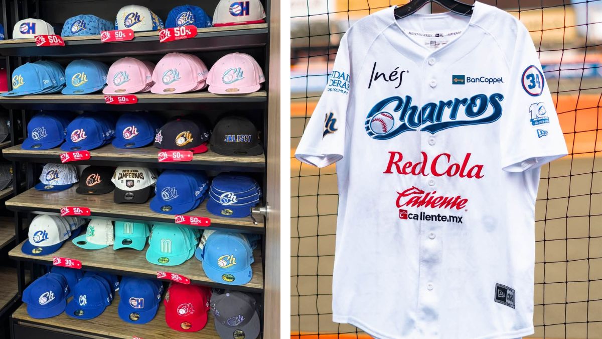 Conoce dónde comprar gorras y jerseys de los Charros de Jalisco a buen precio