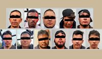 Doce personas fueron detenidas en Ixtlahuaca; las relacionan con la Familia Michoacana. | SSEM