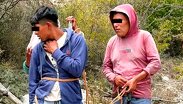 Fueron familiares del dueño del sitio quienes lograron darle alcance a uno de los hampones que trataba huir / Apolonia Amayo