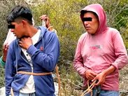 Fueron familiares del dueño del sitio quienes lograron darle alcance a uno de los hampones que trataba huir / Apolonia Amayo