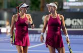 La mexicana Giuliana Olmos y la estadounidense Desirae Krawczyk cayeron en cuartos de final por 5-7, 7-5 y 10-7 ante Ulrikke Eikeri y Quinn Gleason.