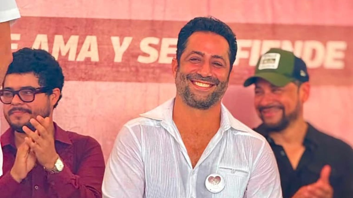 Pablo Gutiérrez Lazarus, actual presidente municipal de Carmen, durante su camino para encabezar el proyecto de Morena