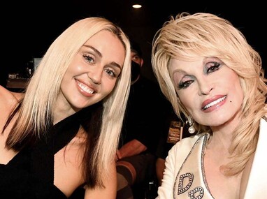 Parton fue madrina de Cyrus desde su infancia y también una importante mentora en su carrera artística.