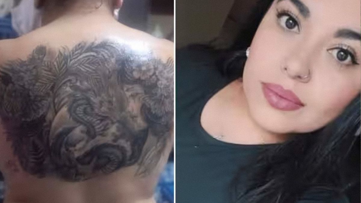 Durante la sesión, el presunto especialista inyectó a Yenifer de forma reiterada cada vez que ella manifestaba sentir dolor por el tatuaje.