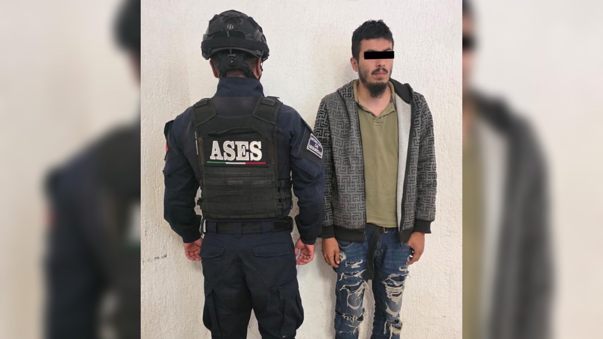 Vicente 'N', presunto integrante de la Familia Michoacana, fue detenido en Malinalco. | SSEM