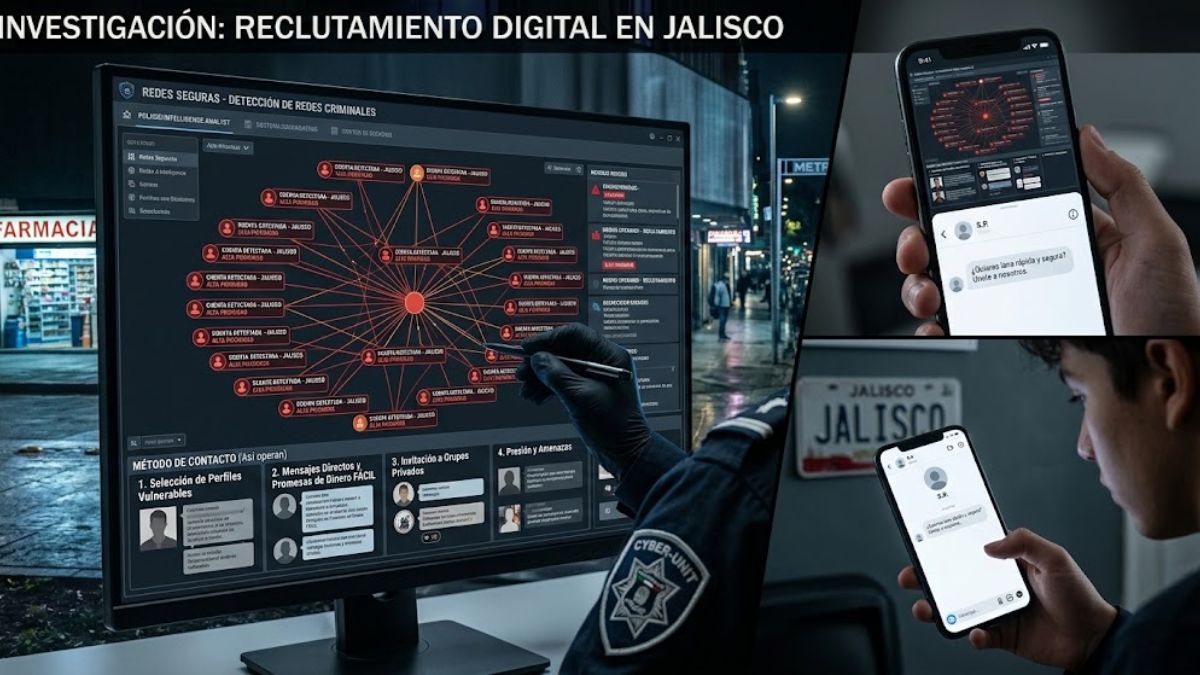 Autoridades de Jalisco alertan por reclutamiento de jóvenes a través de redes sociales