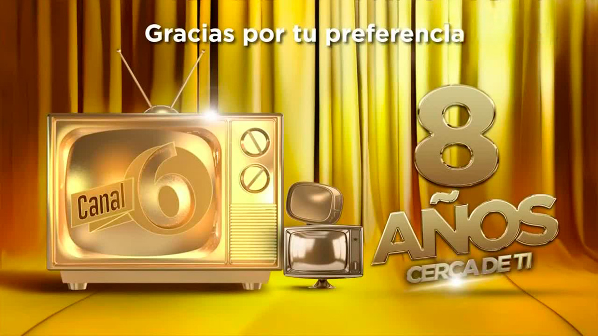 Canal 6 cumple 8 años al aire. TD Vespertino CdMx, 27 de agosto 2026