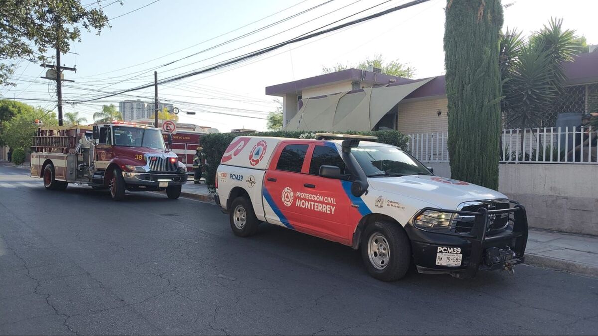 Desalojan a 18 personas tras conato de incendio en casa de reposo.| Protección civil Monterrey