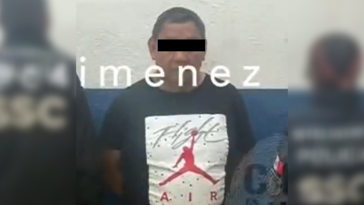 Detienen a 'El Ángel', presunto extorsionador de comerciantes en La Merced.