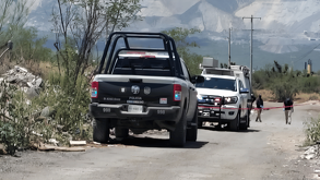 Encuentras restos humanos en Escobedo NL