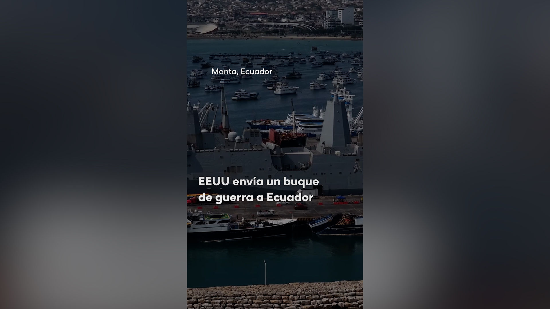 EU envía un buque de guerra a Ecuador ¿Ayuda o injerencia?