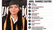 Se ha iniciado la búsqueda de la alumna Abril Ramírez Coutiño de 16 años.