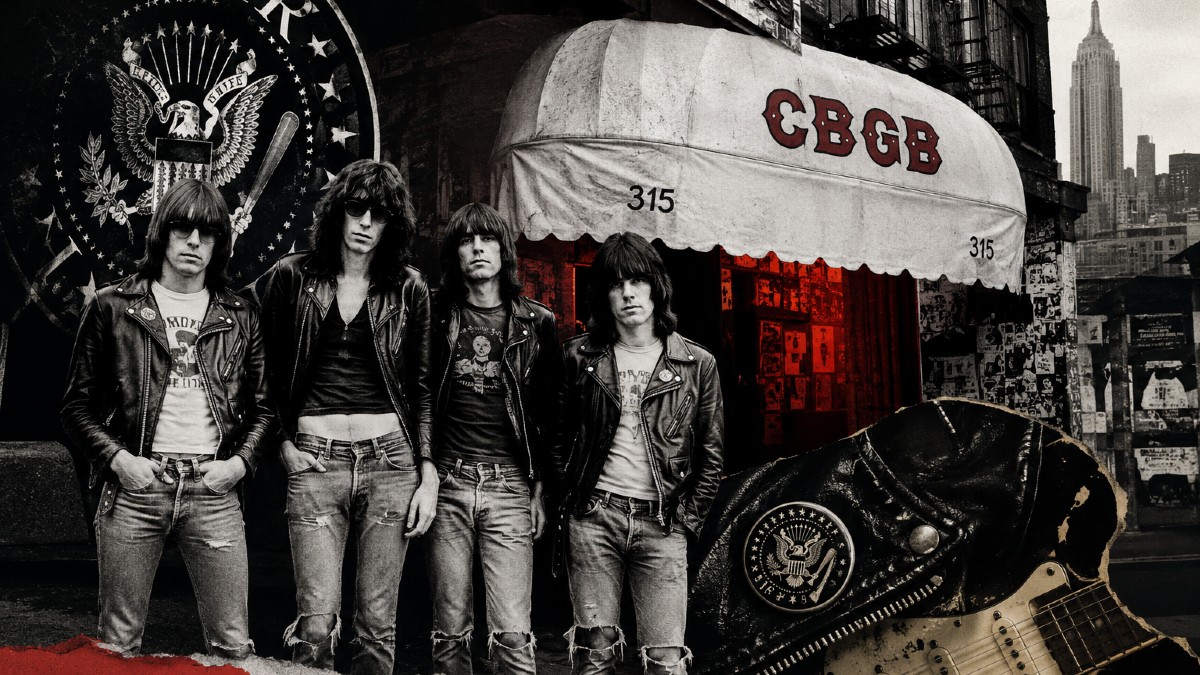 Los Ramones comenzaron su carrera en el CBGB.
