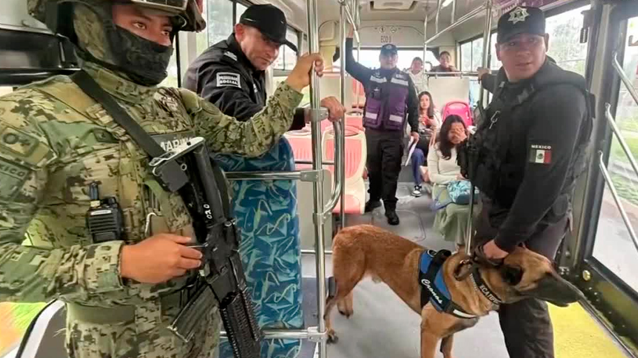 Operativo en Línea 2 del Mexibús busca reforzar la seguridad de usuarios