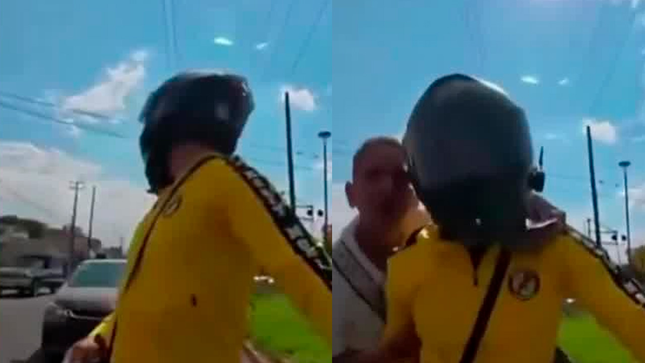 Presunto delincuente intenta huir en motocicleta durante detención en Edomex