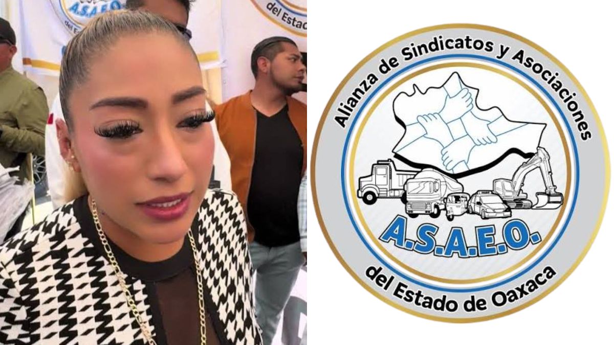 Sharon Italia Curiel, líder del conglomerado de sindicatos en Oaxaca ASAEO | ASAEO
