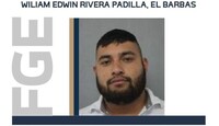 William Edwin Rivera Padilla, alias El Barbas CJNG, presunto jefe de plaza del Cártel Jalisco Nueva Generación en el municipio de Zitácuaro.