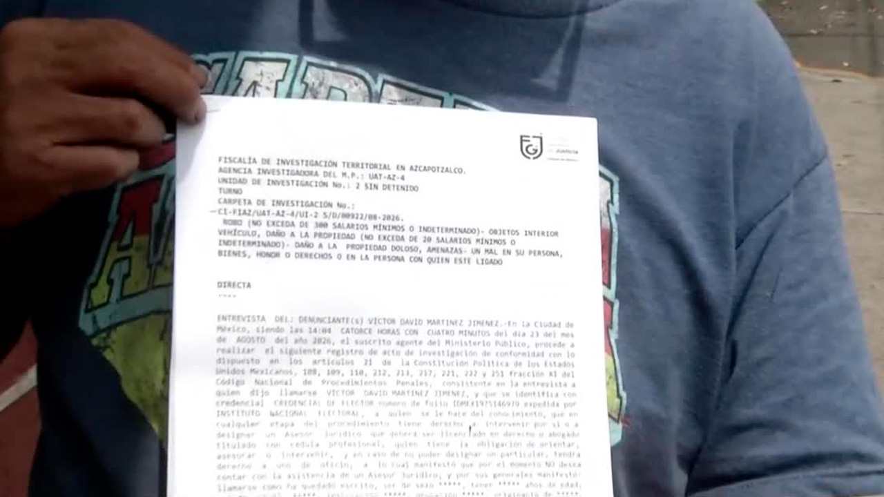 Denuncian a vecino de la colonia Cosmopolita por robos y amenazas de muerte en Azcapotzalco
