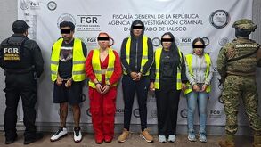 Detienen a cinco presuntos integrantes de la célula La Tía en Jalisco