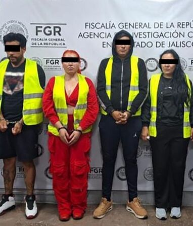 Detienen a cinco presuntos integrantes de la célula La Tía en Jalisco