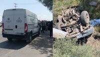 Elementos de diversas corporaciones policíacas y de protección civil acordonaron la zona para agilizar el tráfico y permitir las labores de auxilio.