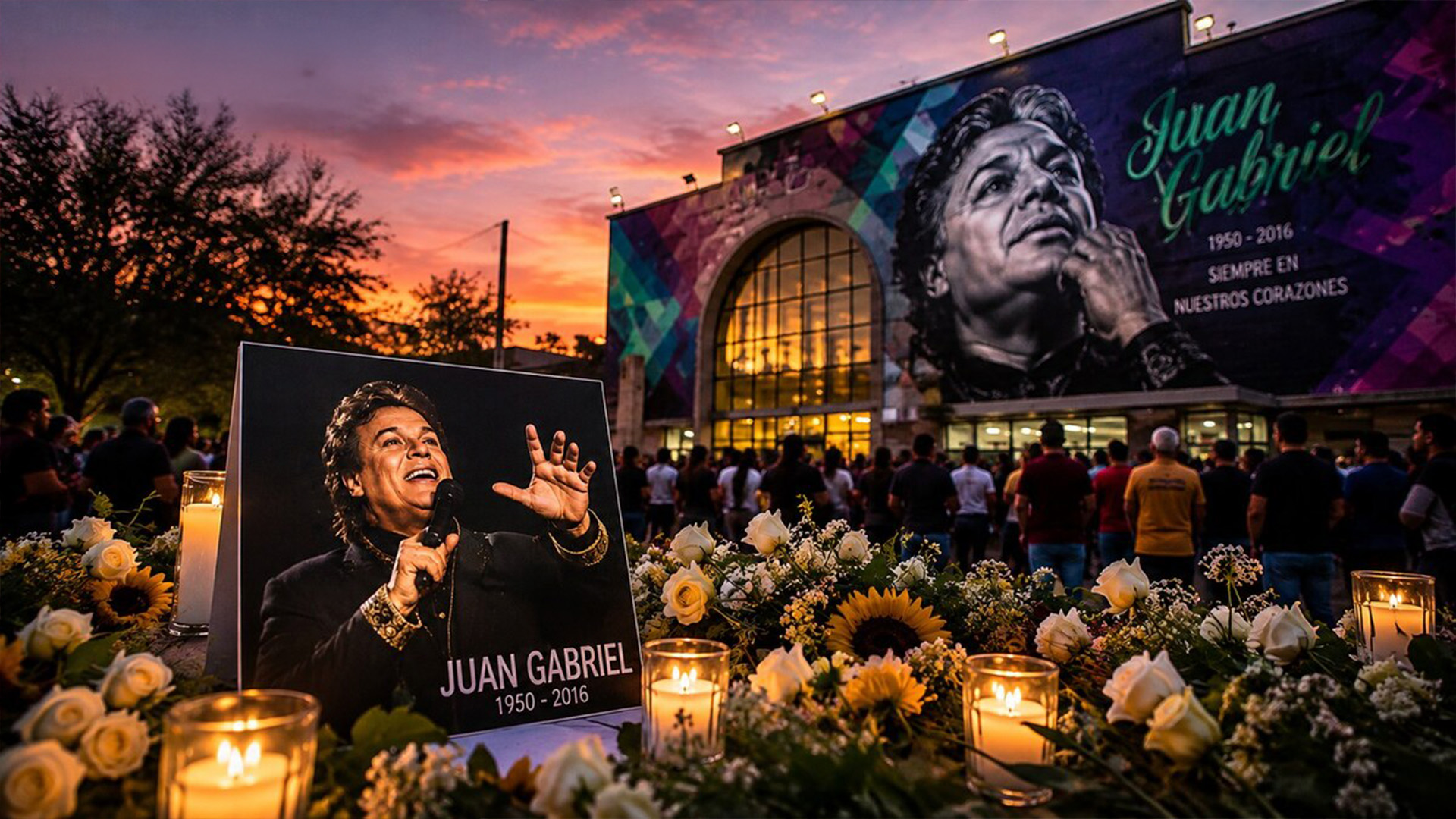 Fanáticos recuerda y homenajean a Juan Gabriel en Plaza Garibaldi. TD Nocturno CdMx, 28 de agosto 2026