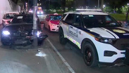 Fuerte choque entre BMW y taxi deja a dos conductores detenidos en Iztapalapa