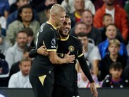 Haaland y Cherki marcaron doblete en la goleada del City al Crystal Palace / Reuters