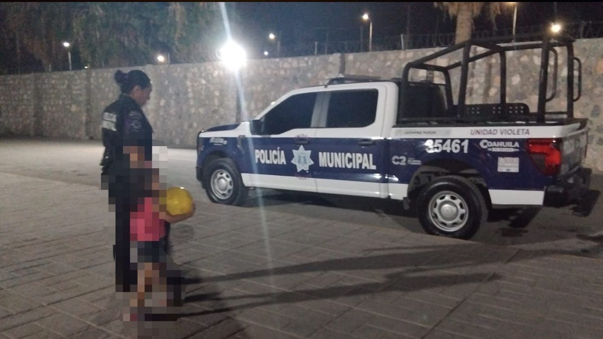 Los agentes solicitaron el apoyo de la Unidad Violeta.