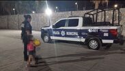 Los agentes solicitaron el apoyo de la Unidad Violeta.