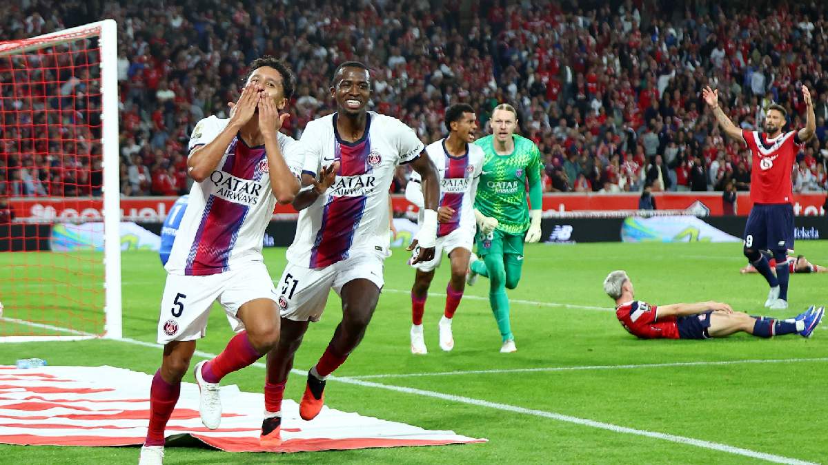 Marquinhos salvó al PSG de la derrota en la jornada 2 de la Ligue 1 | Reuters