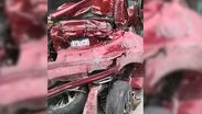 Ramsez realizaba un viaje como conductor por aplicación cuando fue prensado por el tráiler.