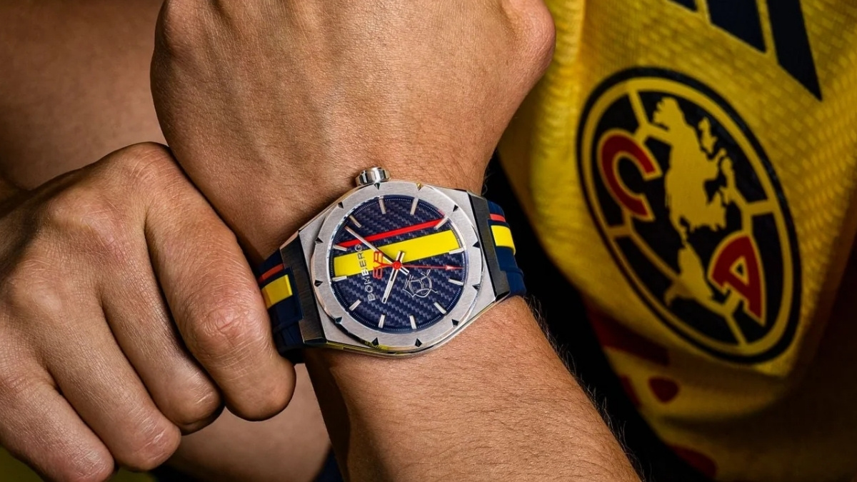 Reloj edición limitada de Bomberg México por aniversario del Club América