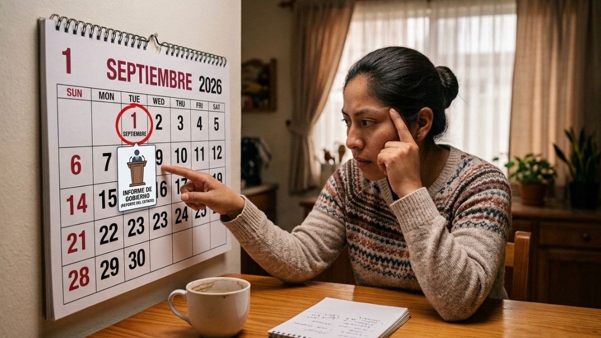 Conoce si este 1 de septiembre es feriado en México por el Informe de Gobierno 2026.