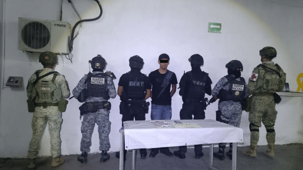 Detienen joven de 18 años en Santa Catarina